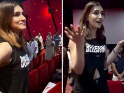 Kriti Sanon delights fans with surprise visit at Teri Baaton Mein Aisa Uljha Jiya screening; watch