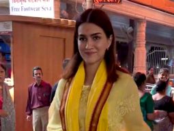 Kriti Sanon seeks blessing at Siddhi Vinayak temple ahead of ‘TBMAUJ’ release