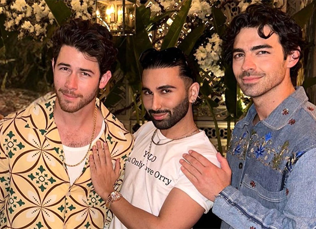 Orry parties with Nick Jonas and Jonas brothers in Mumbai, rocks "You Only Love Orry" t-shirt