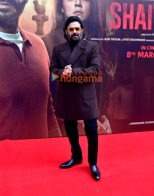 photos ajay devgn r madhavan jyotika and others snapped at shaitaan trailer launch in mumbai 2