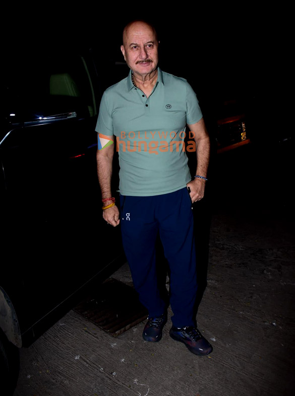photos anupam kher and russell peters snapped at gigi restaurant in bandra 2