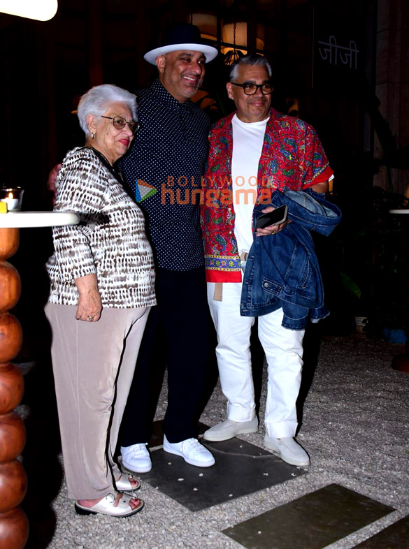 photos anupam kher and russell peters snapped at gigi restaurant in bandra 3