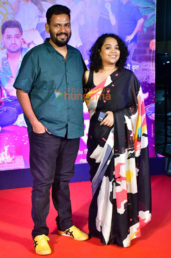 photos celebs grace the premiere of marathi film sridevi prasanna 22