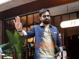 Photos: Emraan Hashmi snapped outside Gigi restaurant in Bandra