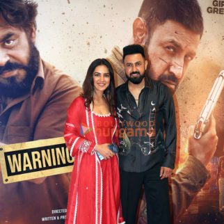 Photos: Gippy Grewal, Jasmin Bhasin and others grace the special screening of Warning 2 at PVR in Andheri