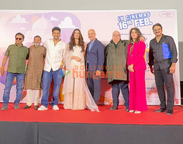 Photos: Guru Randhawa, Saiee Manjrekar and others snapped at Kuch Khattaa Ho Jaay trailer launch