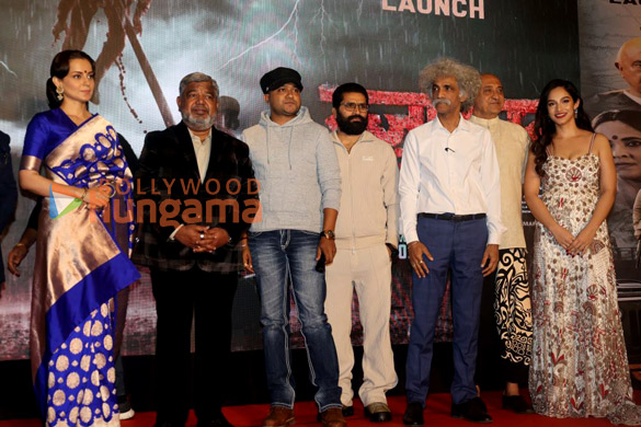 photos kangana ranaut snapped at the hindi trailer launch of razakar silent genocide of hyderabad 5