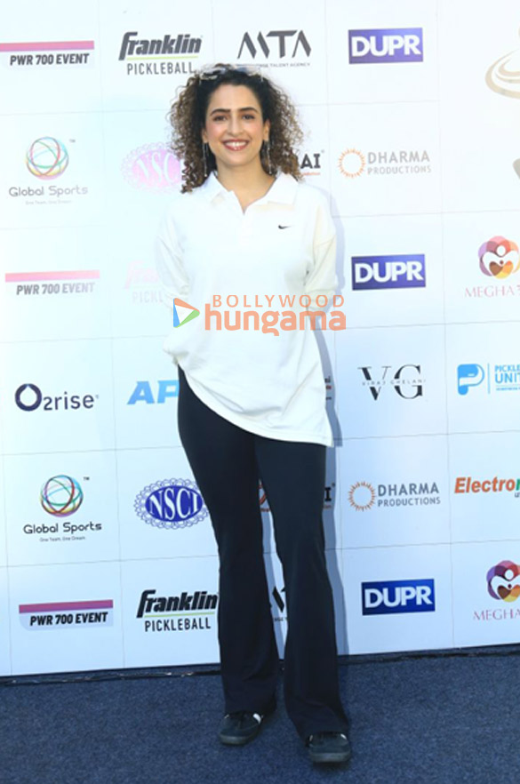 photos karan johar shashank khaitan sanya malhotra and others snapped at indian open 2024 pickleball tournament 2