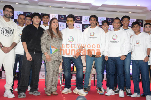 photos karan johar shashank khaitan and others were snapped at the press conference of global sports pickleball championship 4