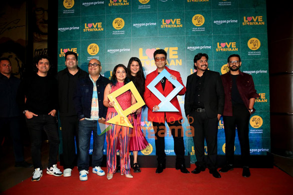 photos karan johar siddhant chaturvedi riya sen and many more snapped at love storiyaan special screening 1