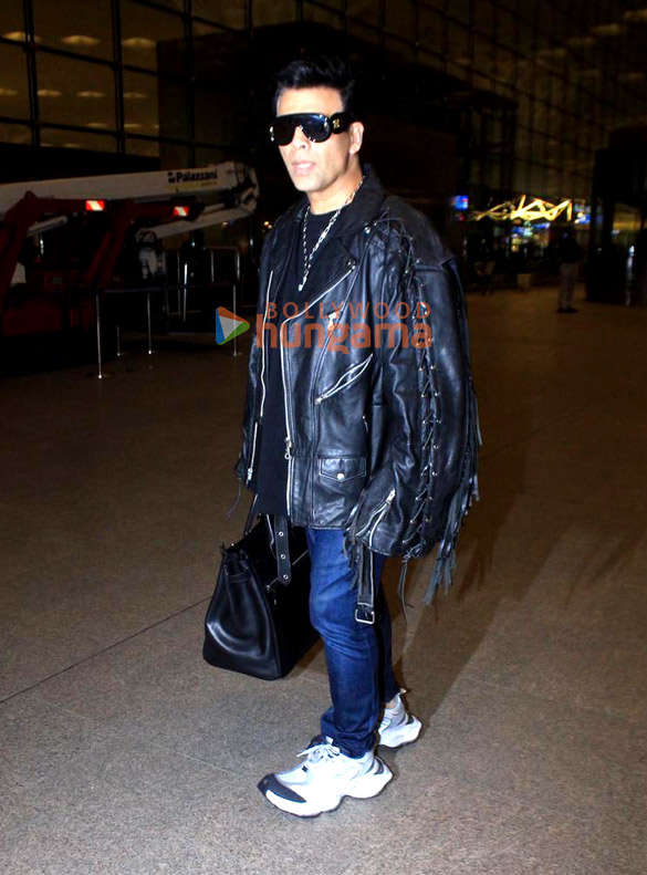 photos karan johar and pavitra punia snapped at the airport 3