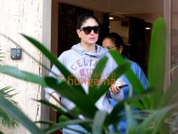 Photos: Kareena Kapoor Khan spotted outside her residence in Bandra