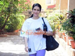 Photos: Karishma Tanna snapped outside Diva Yoga in Bandra