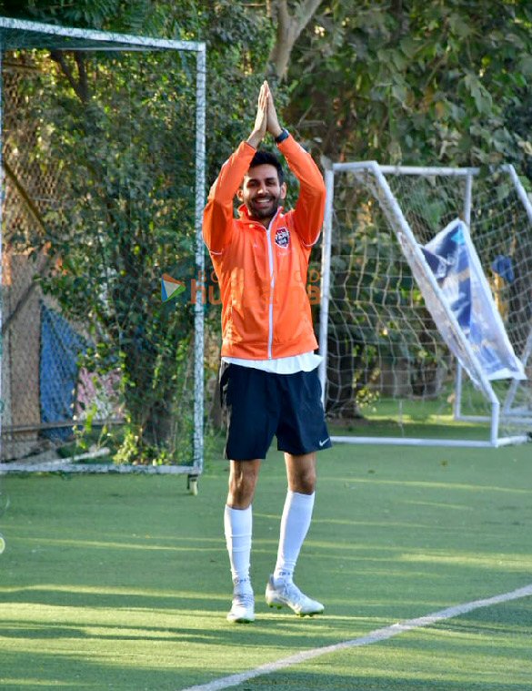 photos kartik aaryan dino morea and others snapped at all star fc football match in juhu 1