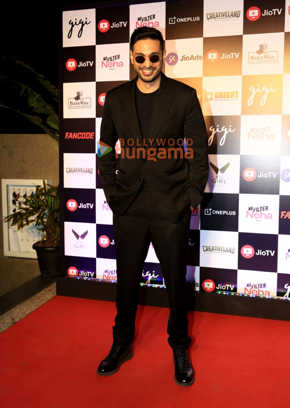 photos neha dhupia angad bedi and arjun kanungo snapped at no filter neha show recording 2