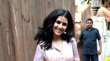 Photos: Nimrat Kaur snapped outside a dance class in Bandra