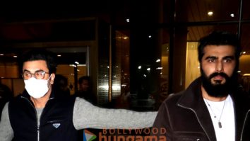 Photos: Ranbir Kapoor and Arjun Kapoor snapped at the airport