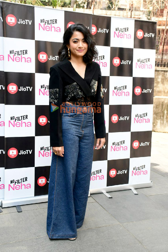 photos rashmika mandanna and neha dhupia snapped on sets of the show no filter neha season 6 6