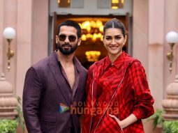 Photos: Shahid Kapoor and Kriti Sanon snapped promoting their film Teri Baaton Mein Aisa Uljha Jiya