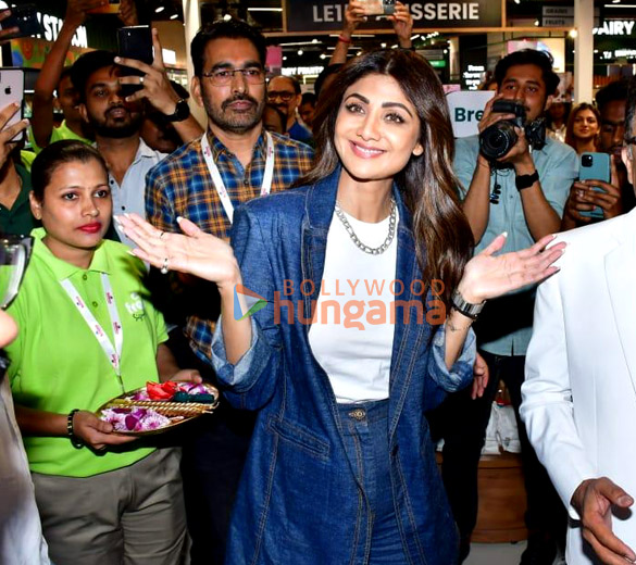 Photos: Shilpa Shetty snapped at a store launch