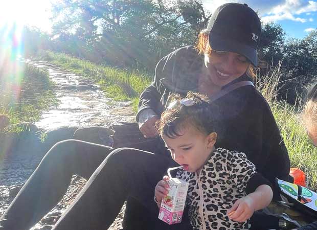 Priyanka Chopra Jonas takes daughter Malti Marie on her first hike: “She was muddy till her knees”