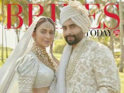 Rakul Preet Singh and Jacky Bhagnani glisten in ivory ensembles by Tarun Tahiliani for their Anand Karaj ceremony