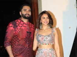 Rakul Preet Singh attends ‘dhol night’ at fiancé Jackky Bhagnani’s residence
