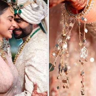 Rakul Preet Singh shares wedding album with Jackky Bhagnani; gives a glimpse of her bespoke customized Kaleeras featuring their initials, see photos
