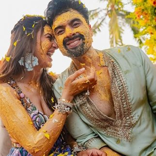 Rakul Preet Singh and Jackky Bhagnani share love-filled glimpses from their Haldi ceremony; see pics