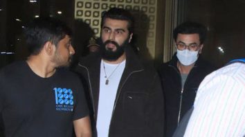 The Kapoor boys together! Ranbir & Arjun get clicked at the airport