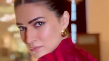 Red is definitely Kriti Sanon’s colour!
