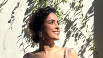 Sanya Malhotra stuns in a chic beige co-ord set, celebrating her birthday in style