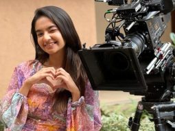 Anushka Sen teases fans with glimpse from the sets; see post