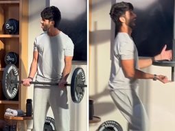 Shahid Kapoor delights fans with playful gym antics; Kriti Sanon reacts