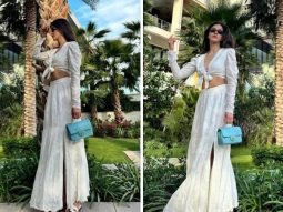 Shanaya Kapoor slays in white, accessorized with a chic Chanel handbag worth Rs.9.6 Lakh