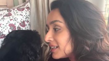Kiss day arrives early for Shraddha Kapoor as she spends time with her pup!
