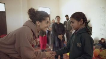 Taapsee Pannu empowers underprivileged girls with Nanhi Kali Foundation, gifts Amar Chitra Katha books, rackets, and educational materials