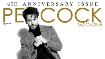On The Covers Of The Peacock Magazine