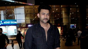 Varun Tej opts for an all black look as he gets clicked at the airport