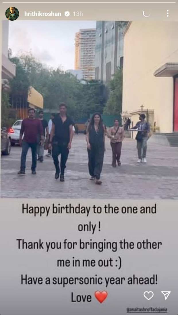 War 2: Hrithik Roshan shares BTS photos as he wishes stylist Anaita Shroff Adajania on her birthday