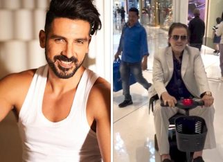 Zayed Khan gets dad Sanjay Khan an electric bike to stroll in a mall: “Hope you guys out there get to spend quality time with your parents”