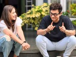 Aamir Khan and Genelia D’Souza share a laugh in behind-the-scenes of Sitaare Zameen Par, see photo