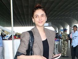 Aditi Rao Hydari opts for a casual airport look as she gets clicked by paps
