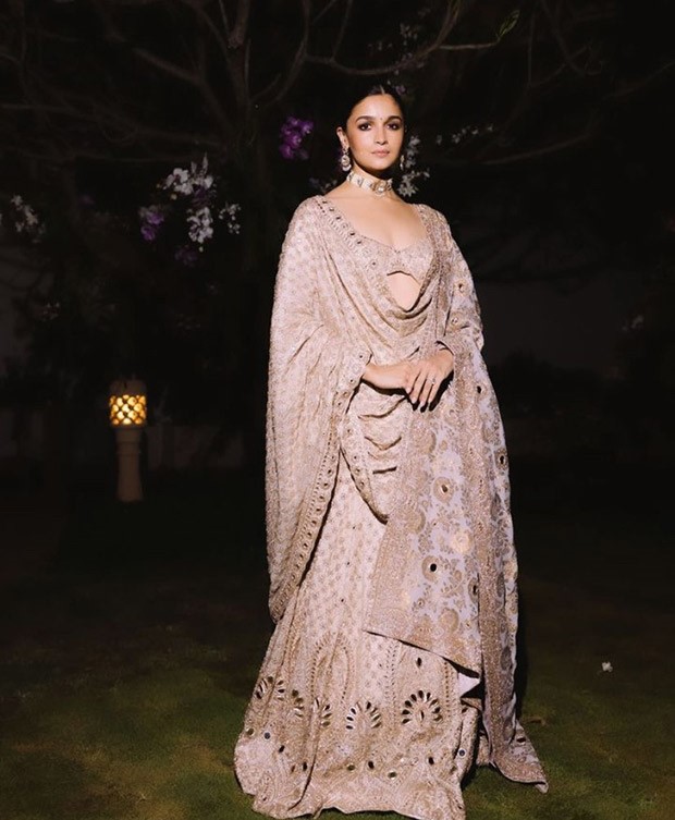 Alia Bhatt is serving right wedding guest goals in stunning Arpita Mehta’s golden lehenga at Anant Ambani-Radhika Merchant’s pre wedding festivities