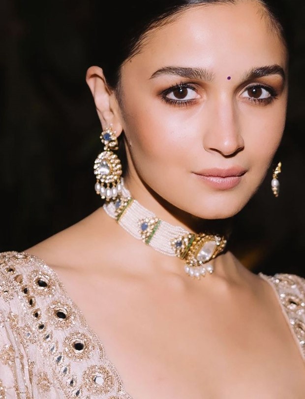 Alia Bhatt is serving right wedding guest goals in stunning Arpita Mehta’s golden lehenga at Anant Ambani-Radhika Merchant’s pre wedding festivities