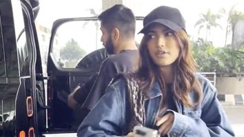 Alizeh Agnihotri rocks the denim jacket as she gets clicked at the airport