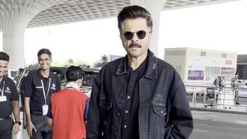 Always so dashing, Anil Kapoor gets clicked by paps at the airport