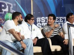 Amitabh Bachchan shares first post after reports of hospitalization; drops a photo with Abhishek Bachchan and Sachin Tendulkar