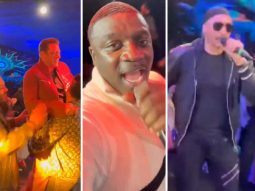 Anant Ambani and Shera lift Salman Khan as Akon and Sukhbir set the groove with Punjabi dhol beats, watch viral video