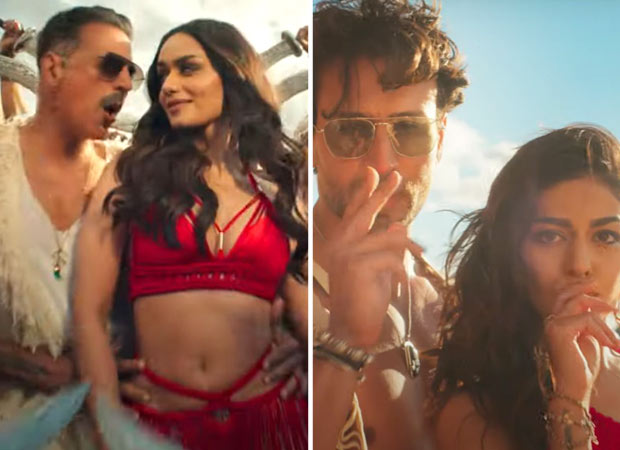 Bade Miyan Chote Miyan Akshay Kumar, Tiger Shroff, Manushi Chhillar and Alaya F sizzle in 'Wallah Habibi', watch